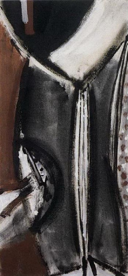 Black and white figure by Terry Frost