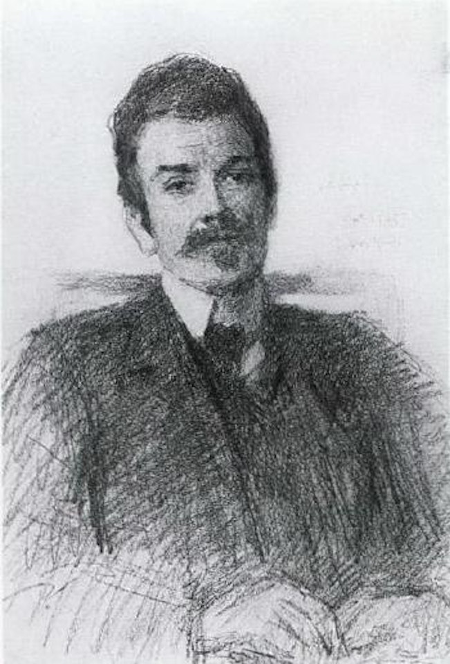 Portrait of John M Synge by John Butler Yeats