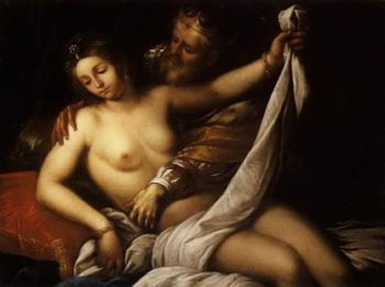 David and Bathsheba by Guercino