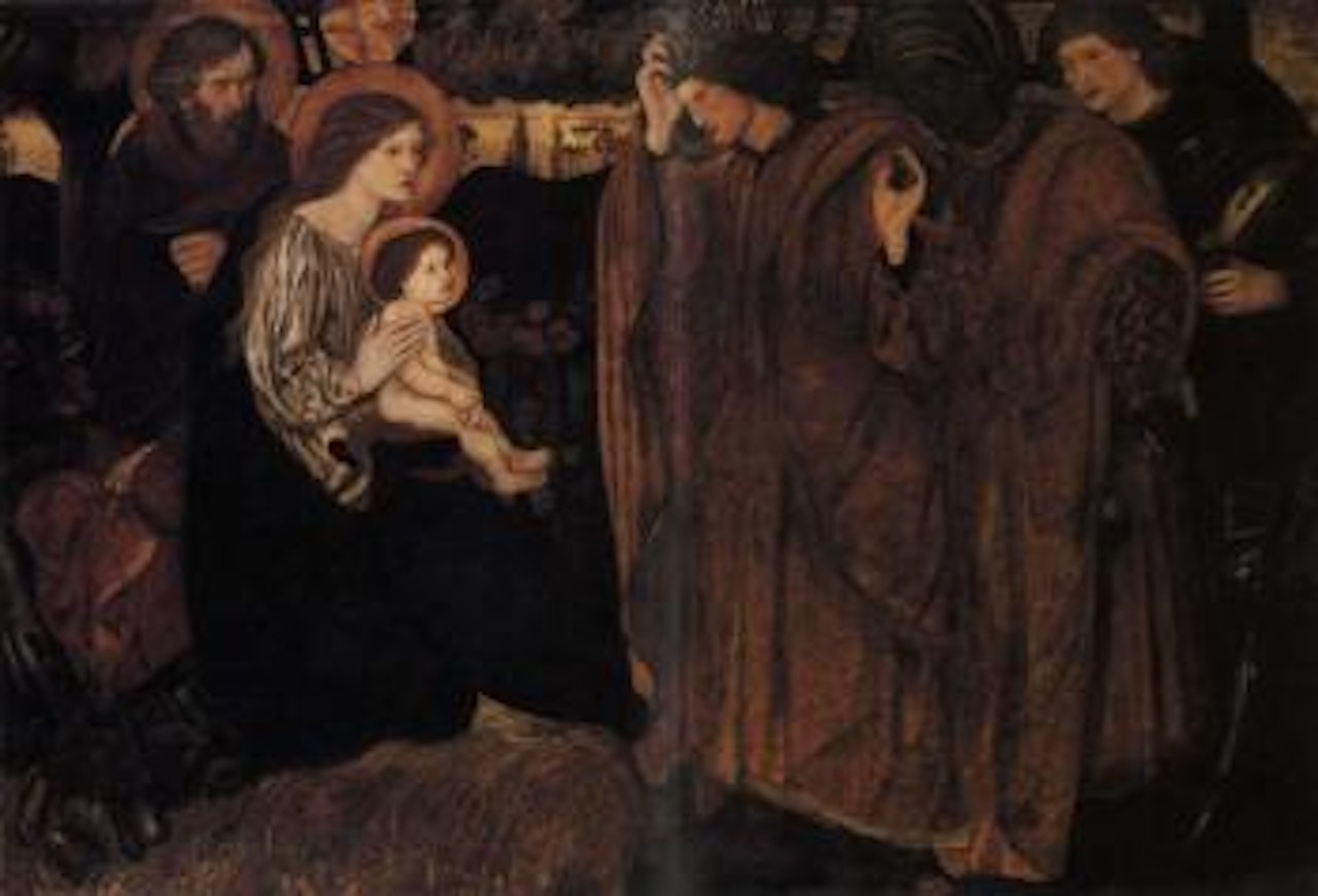 The Adoration of the Kings. The Annunciation by Edward Coley Burne-Jones