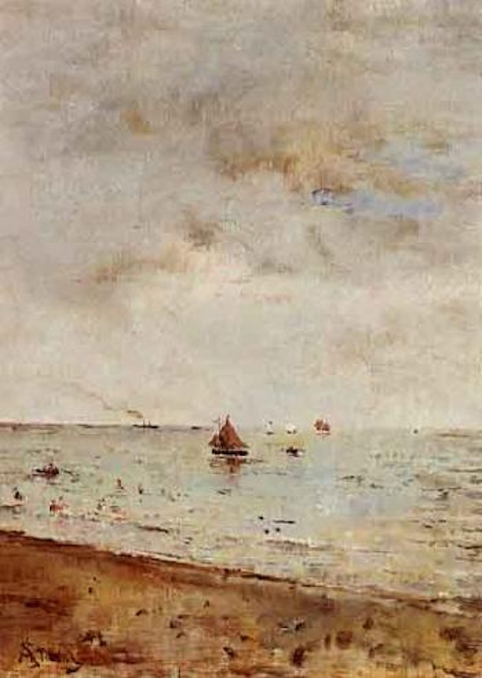 Au bord de la mer by Alfred Stevens