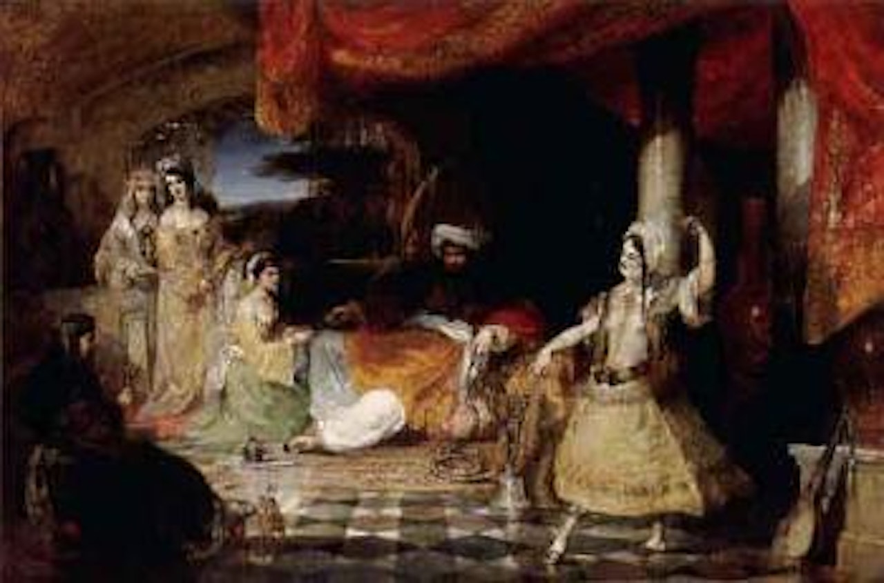 The sultan's favourite by French School