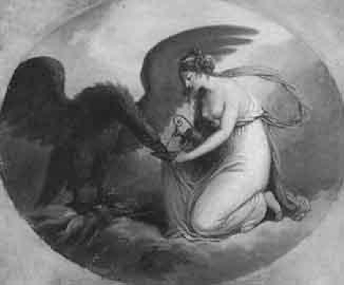 Leda and the Swan by Angelica Kauffmann