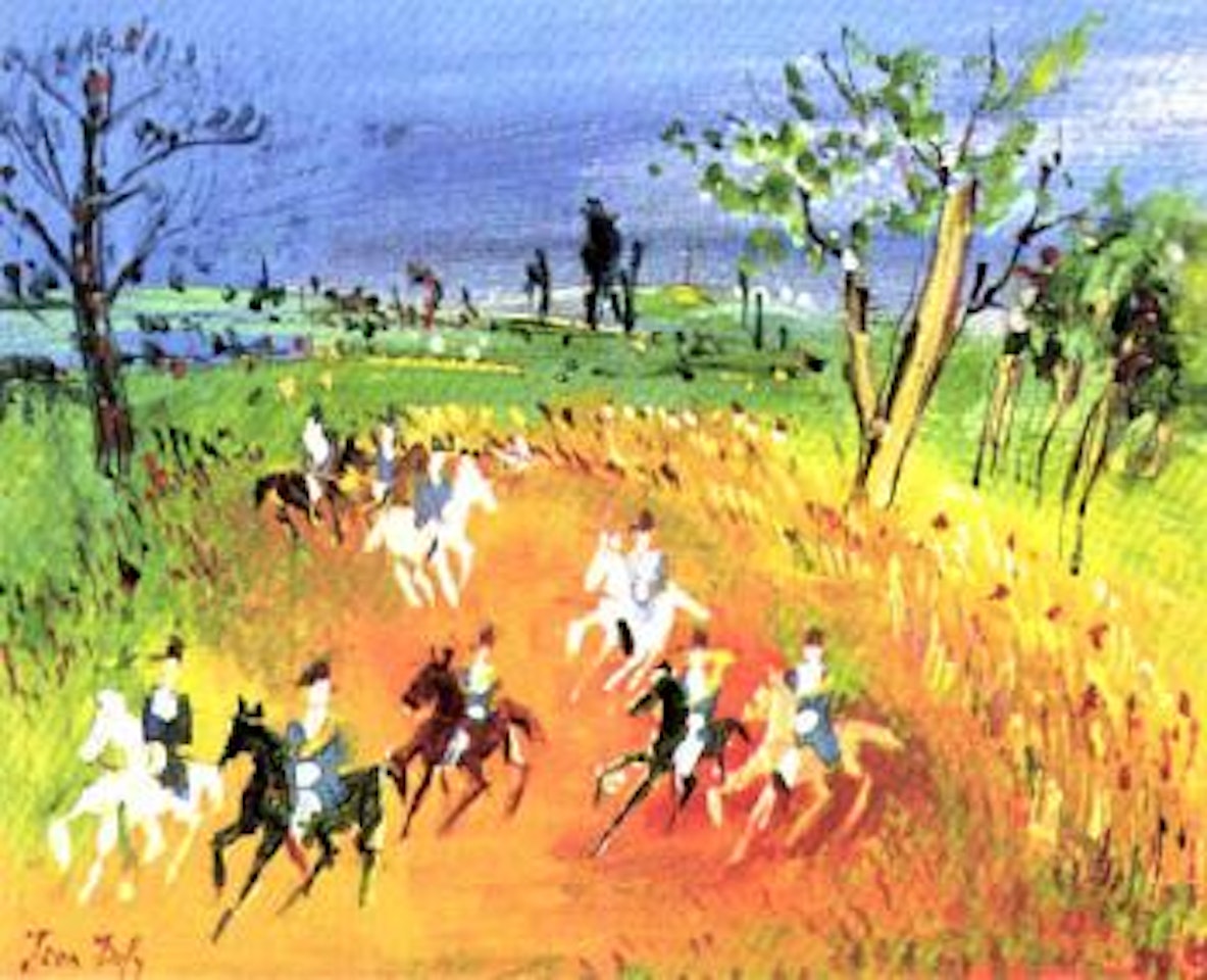 La foret du rond by Jean Dufy