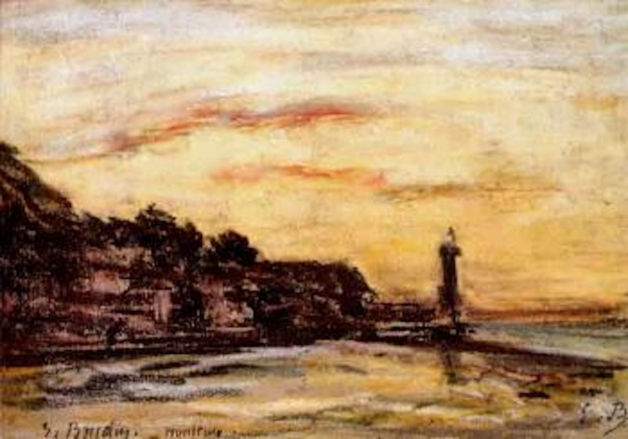 Phare d'Honfleur by Eugène Boudin