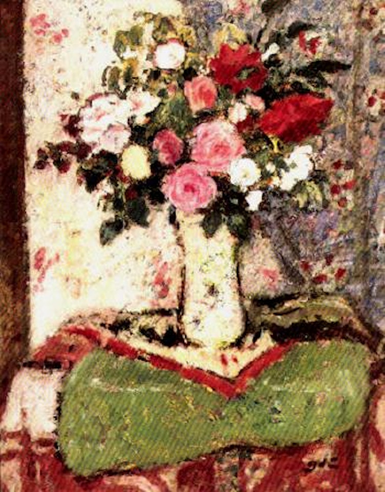 Bouquet de fleurs sur la table by Georges d’Espagnat