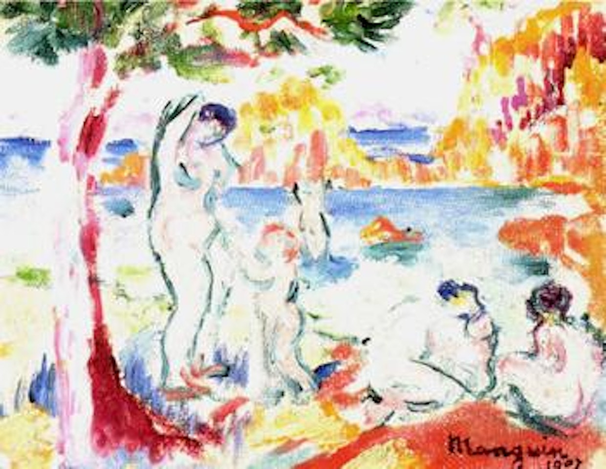 Baigneuses by Henri Manguin