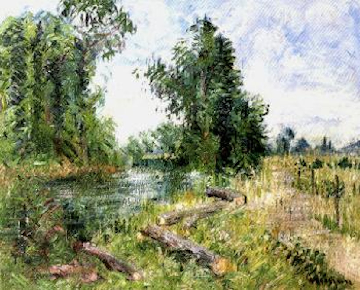 Bords de riviere, l'Orne aux environs de Caen by Gustave Loiseau