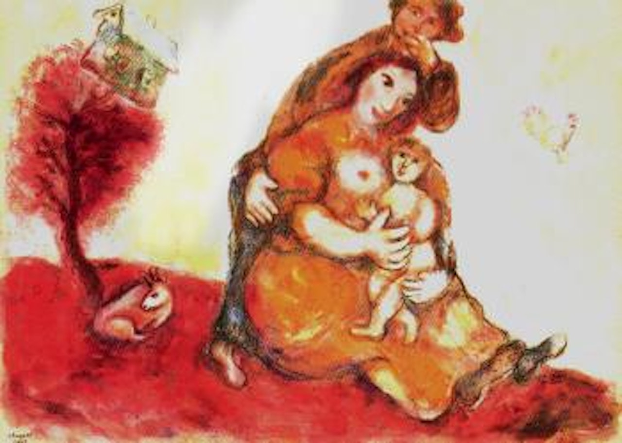 La Famille by Marc Chagall