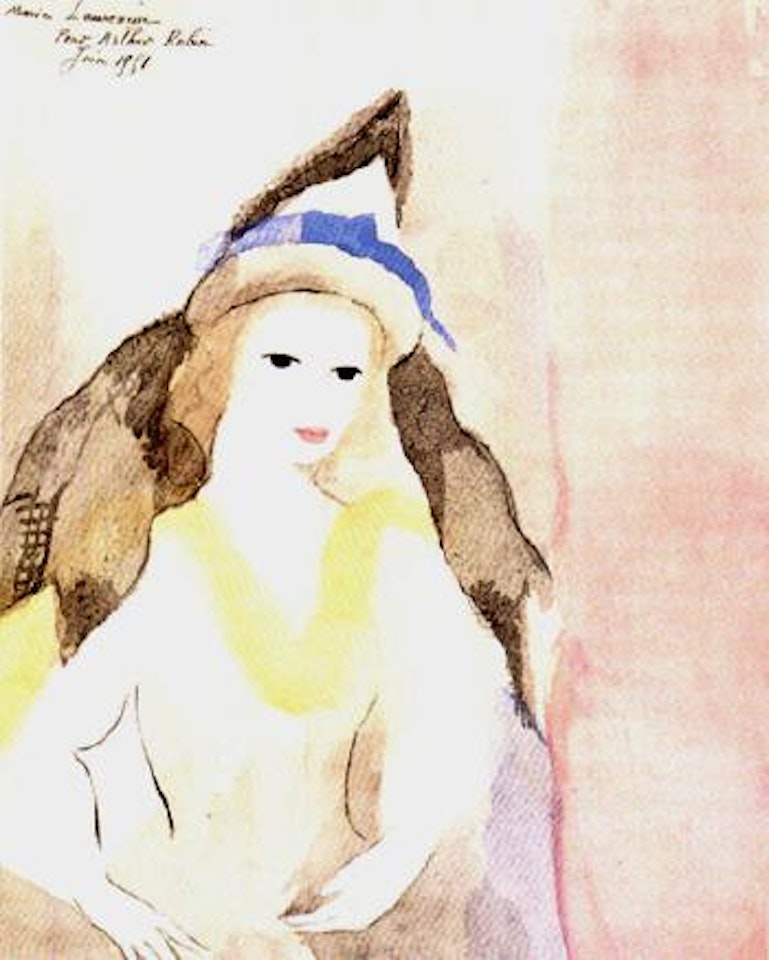 Portrait de femme by Marie Laurencin