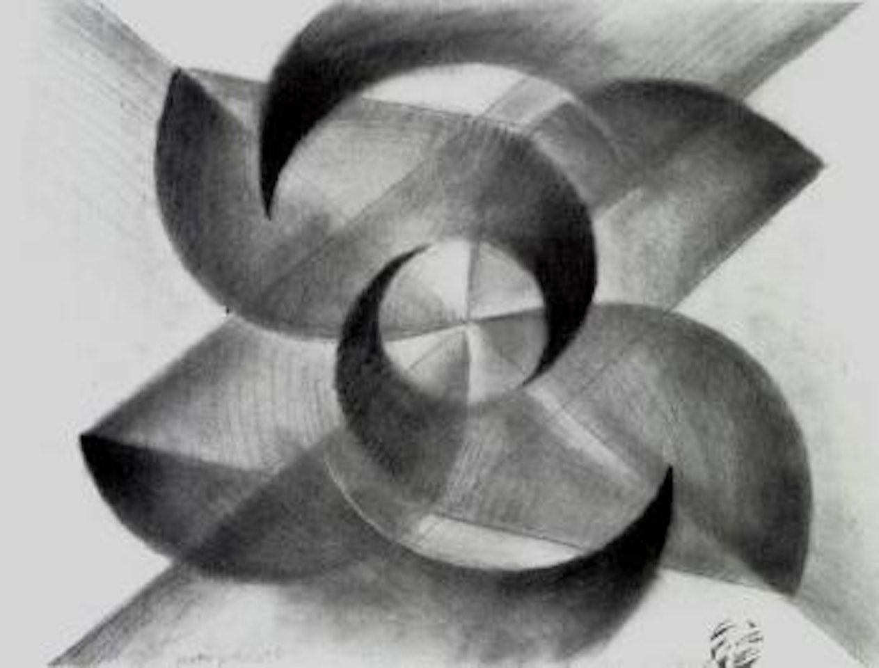 Motogirante by Giacomo Balla