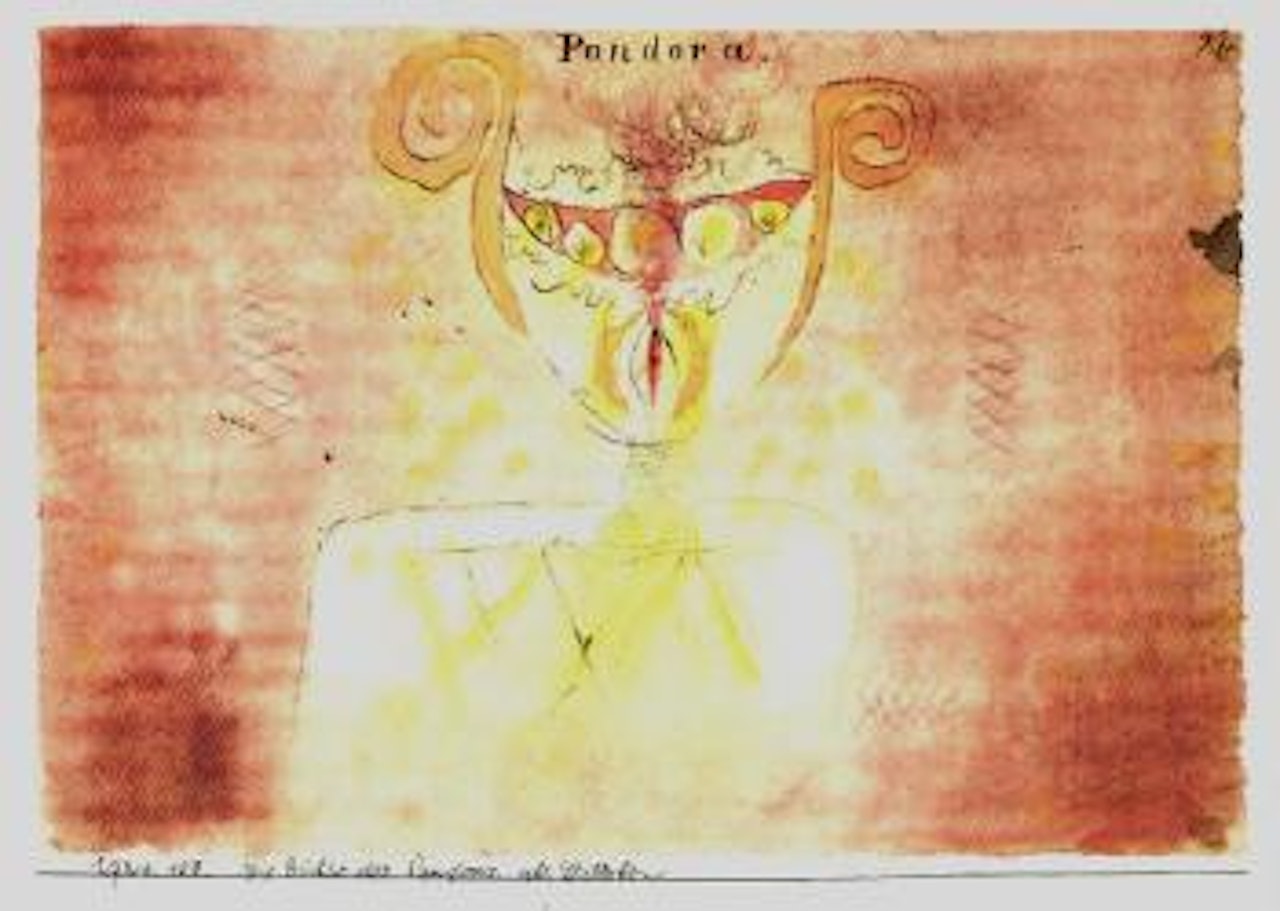 Die Buchse des Pandora als Stilleben by Paul Klee