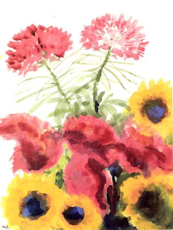 Blumen by Emil Nolde