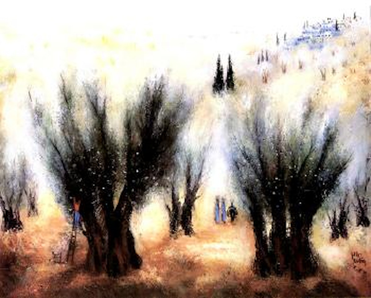 Landscape in Galilee by Reuven Rubin