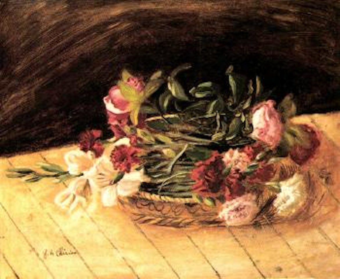 Cestino di fiori by Giorgio de Chirico