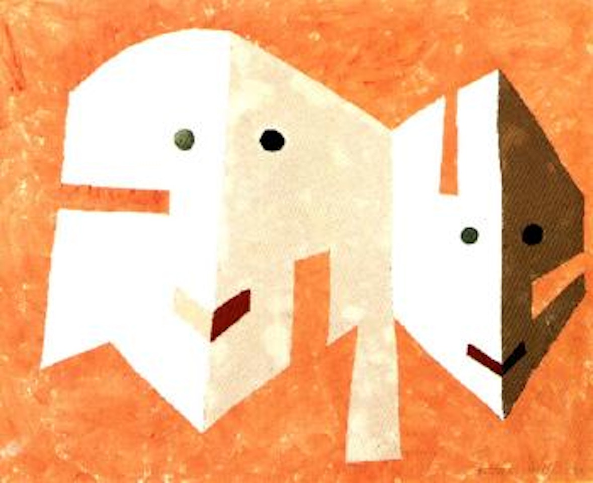 Portrait du cote espace by Victor Brauner