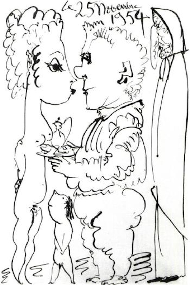 Quatre personnages by Pablo Picasso