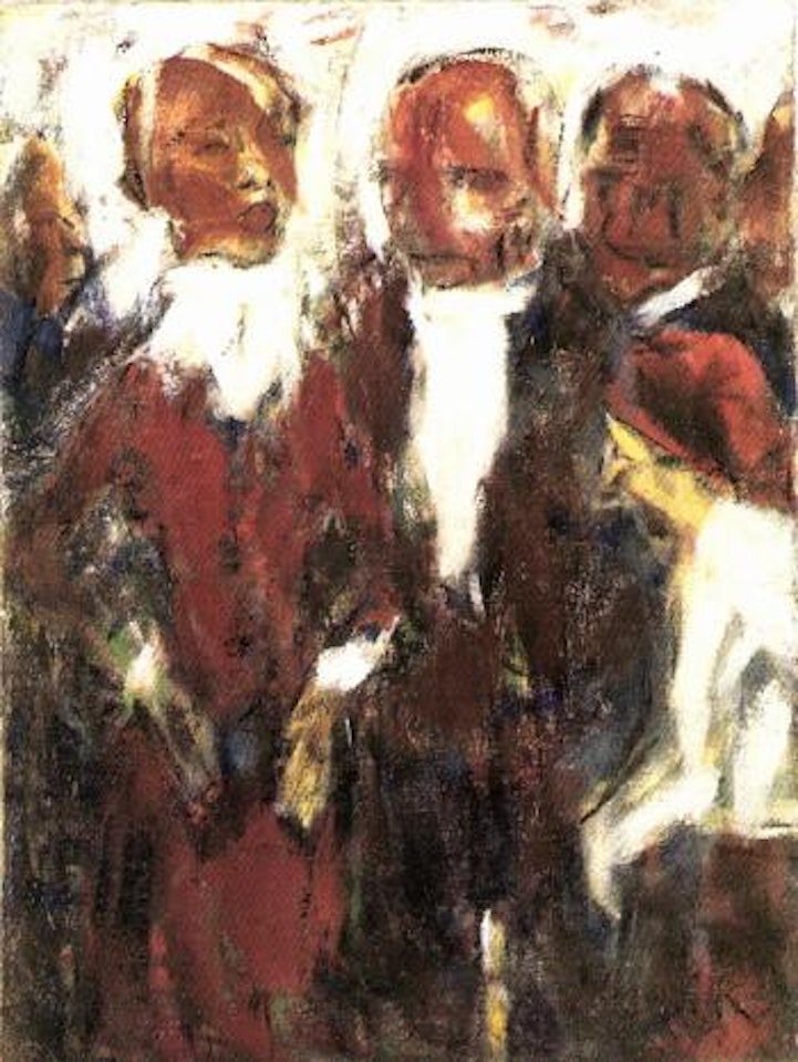 Vier Menschen by Christian Rohlfs