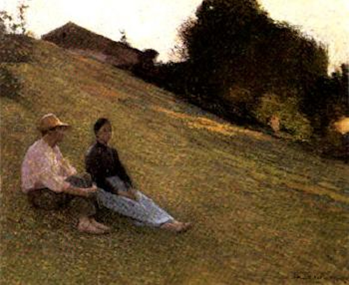 Le repos by Henri Jean Guillaume Martin