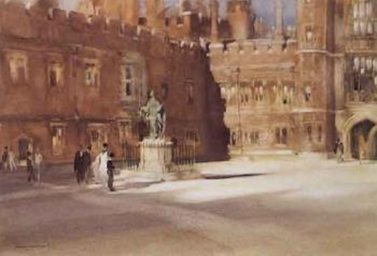 July evening, Eton by William Russell Flint