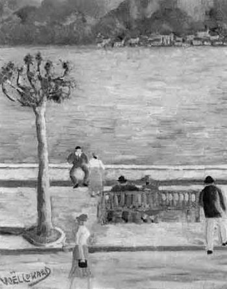 Edge of lake by Noel Coward