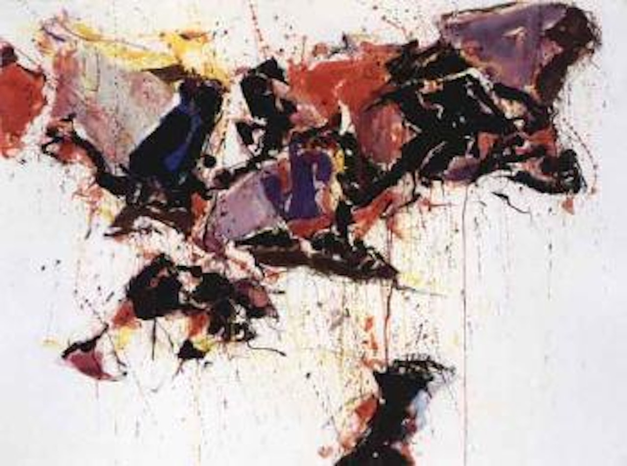 Possible pure land enblem by Sam Francis