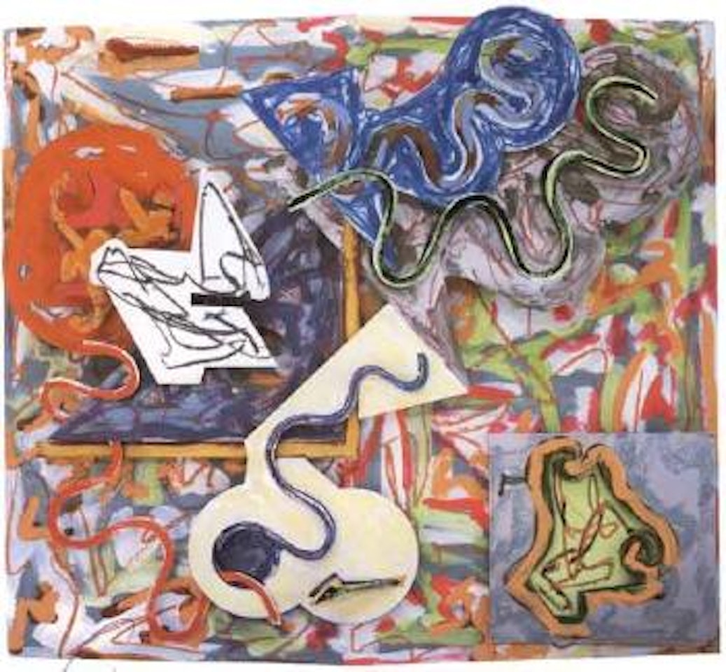 Shards IV, IX-A by Frank Stella