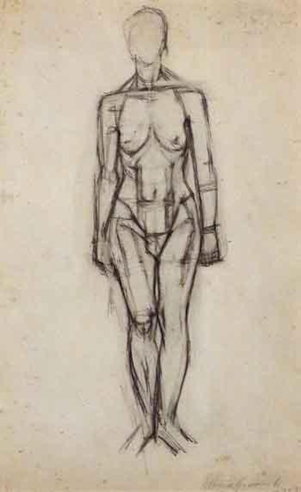 Femme nue debout by Alberto Giacometti