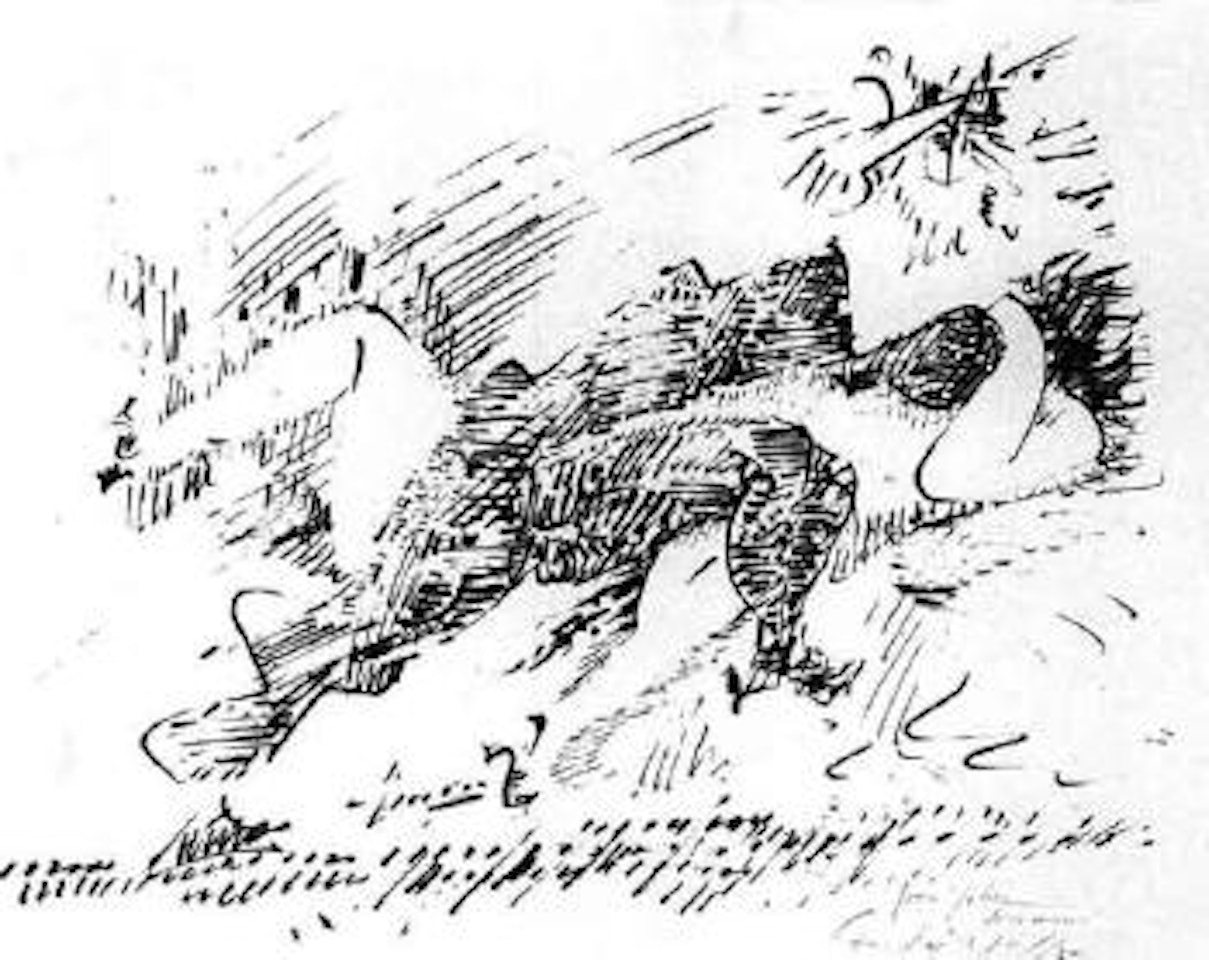Paysage erotique by André Masson
