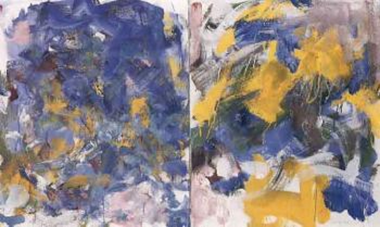 Dyptich by Joan Mitchell