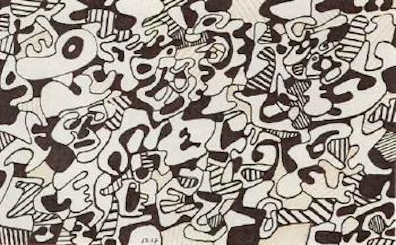 Texte Logologique IX - Parade Funebre pour Charles Estienne by Jean Dubuffet