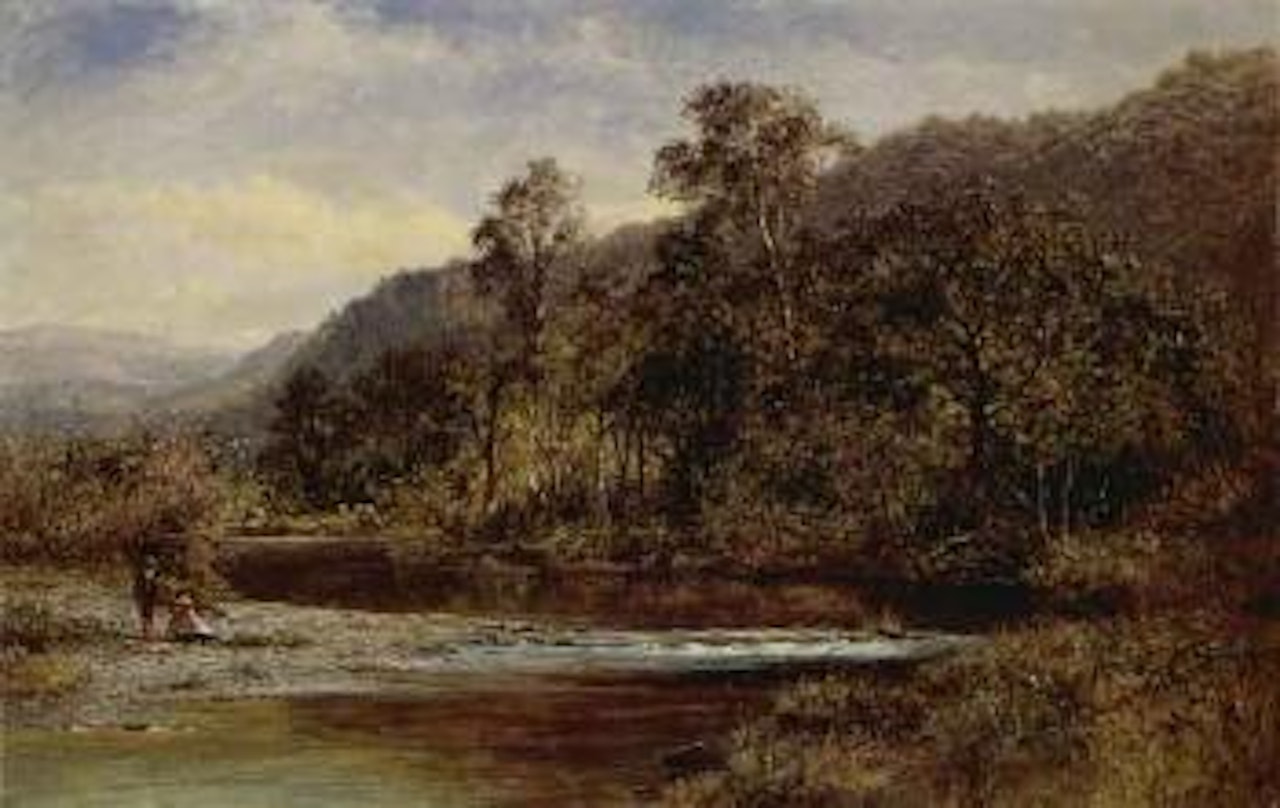 Summer's afternoon by the river by Benjamin Williams Leader
