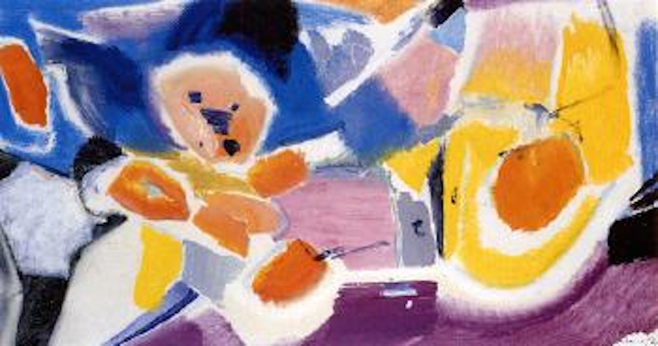 Sudden poppies by Ivon Hitchens