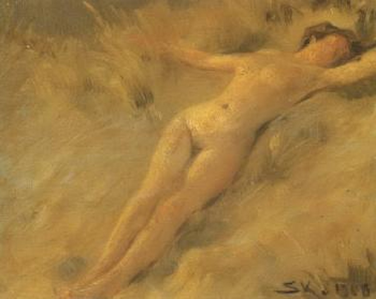 In the dunes by Peder Severin Kröyer