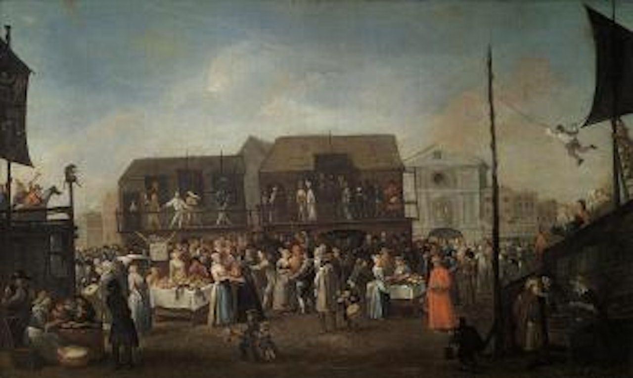 Bartholomew Fair by Egbert van Heemskerk III