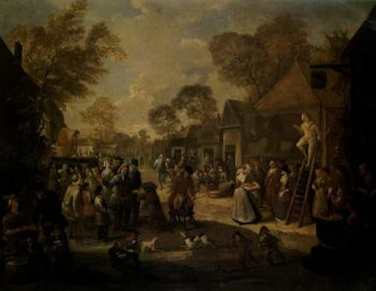 Village fair by Egbert van Heemskerk III