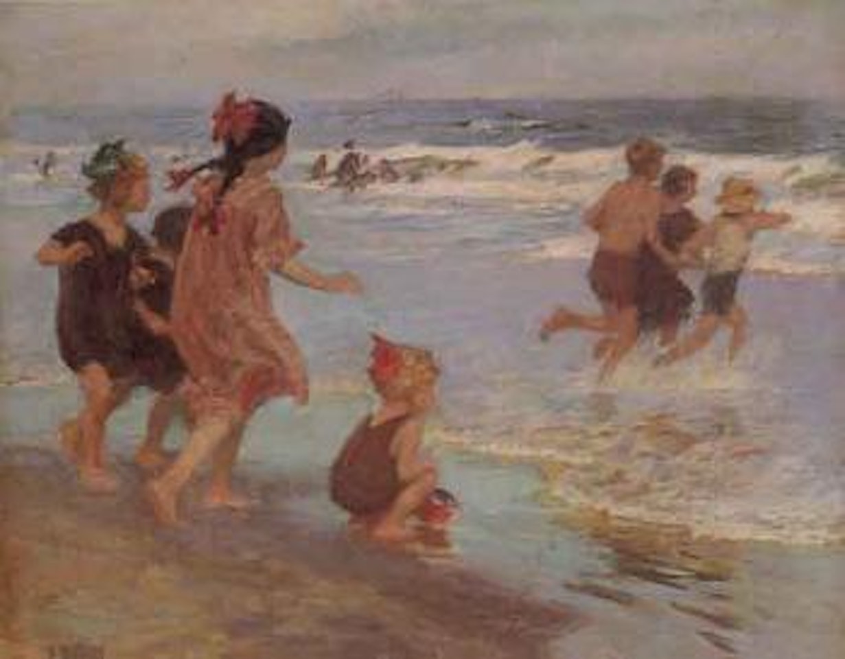 At the seaside by Edward Henry Potthast