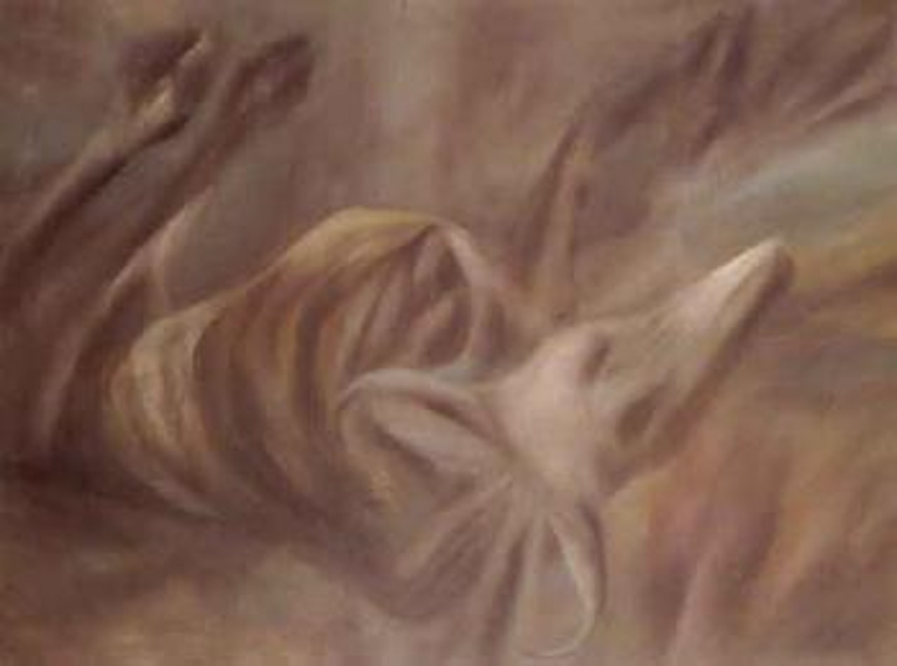 Drought animal by Sidney Nolan