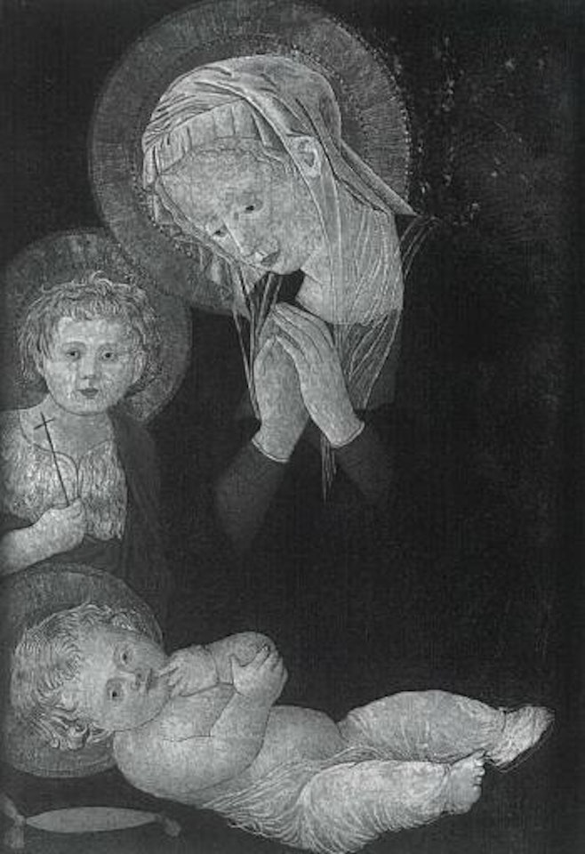 Madonna and Child with Infant St John the Baptist by Pseudo Pier Francesco Fiorentino