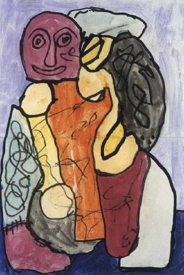 Personnages by Gaston Chaissac