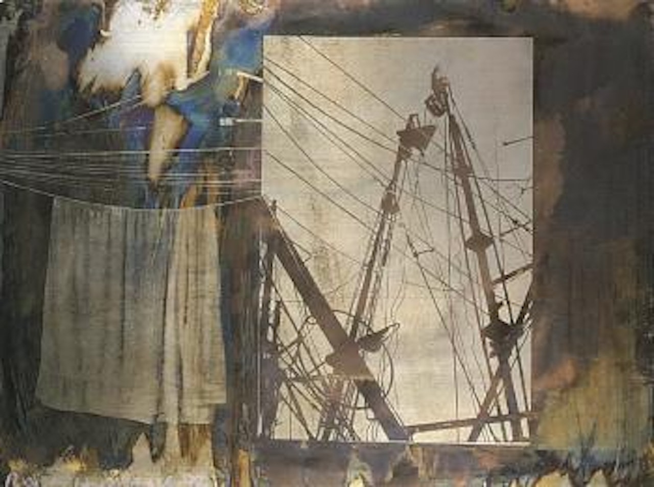 Line Light, Borealis by Robert Rauschenberg