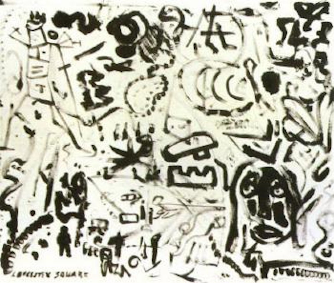 Leicester Square by A.R. Penck