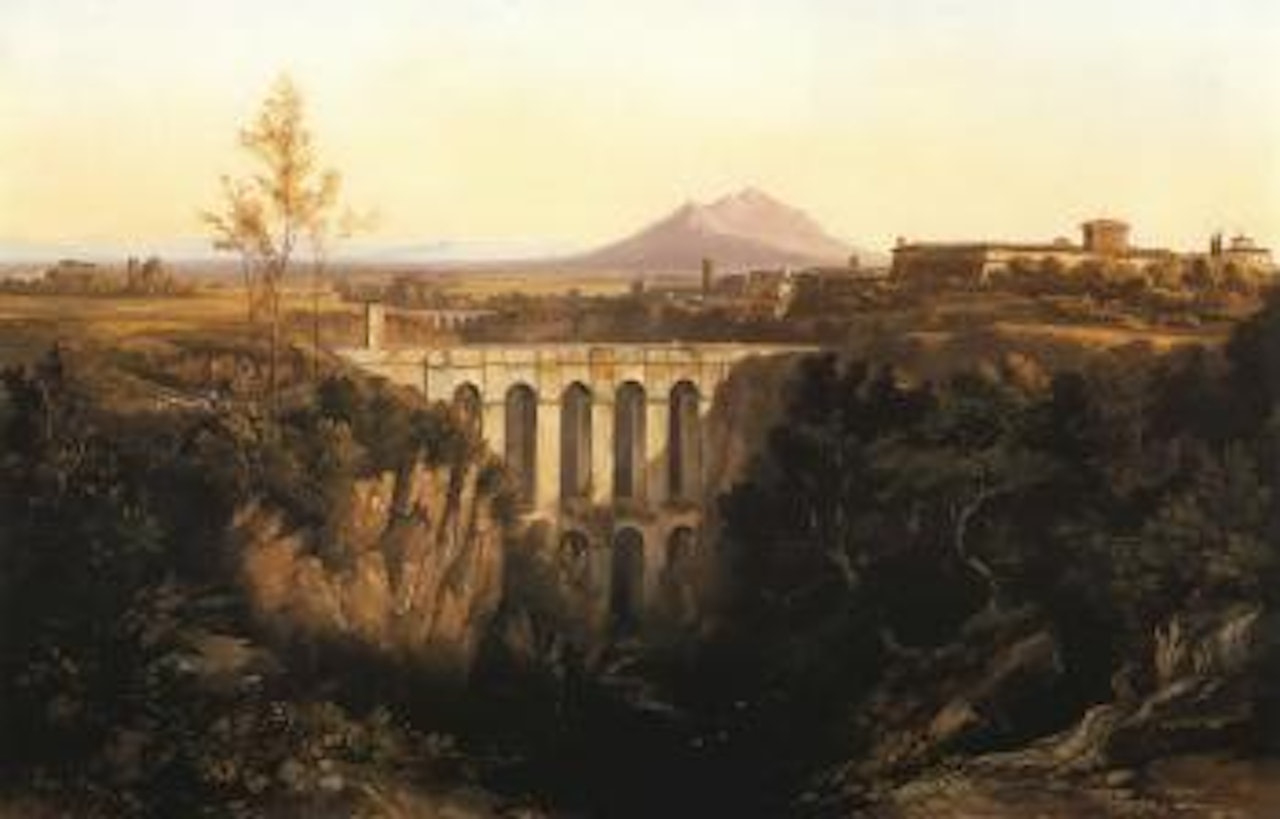 View of Civita Castellana by Edward Lear