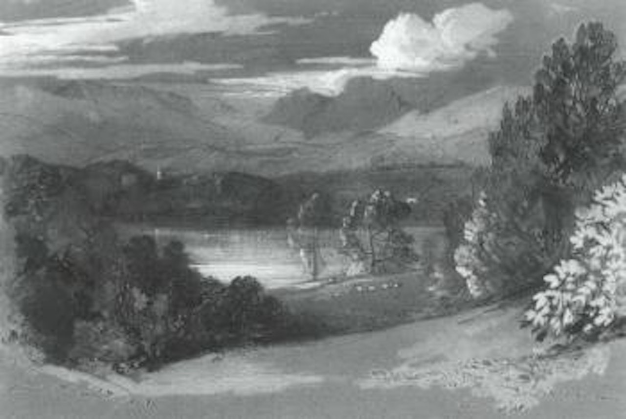 Windermere from Wansfell by Edward Lear