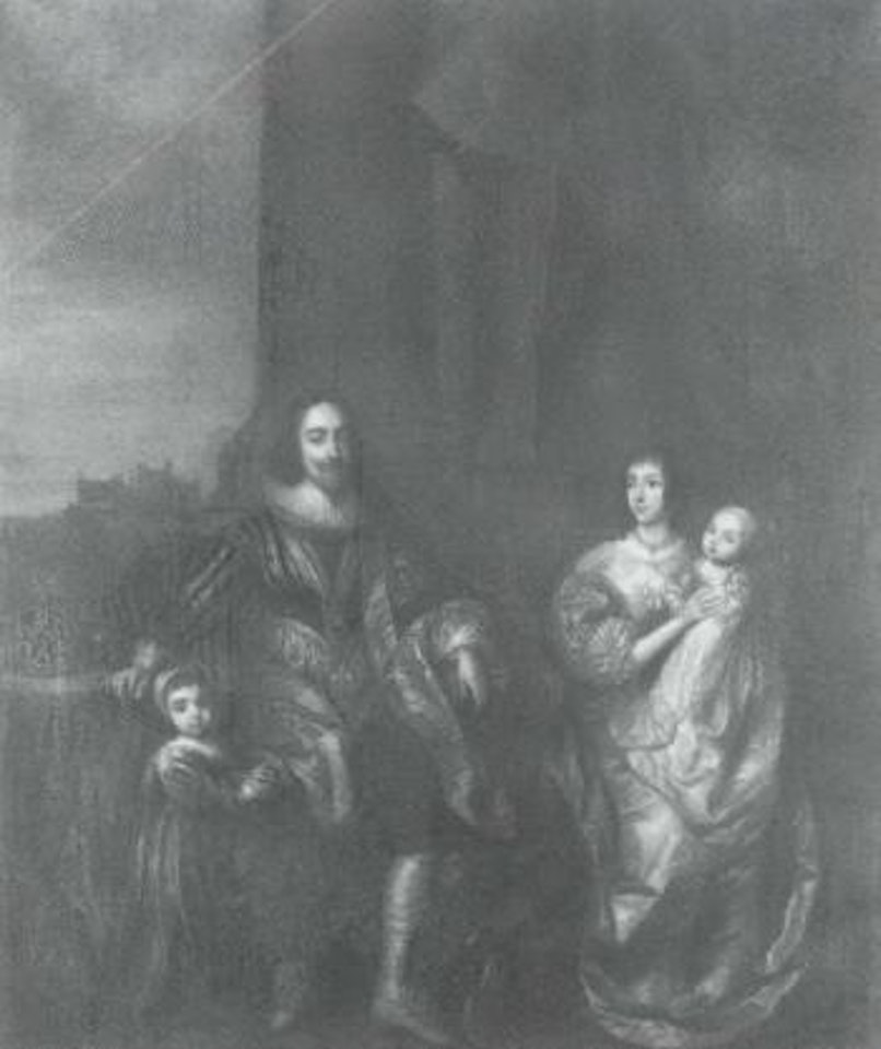 King Charles I, Queen Henrietta Maria, two eldest children by Anthony van Dyck