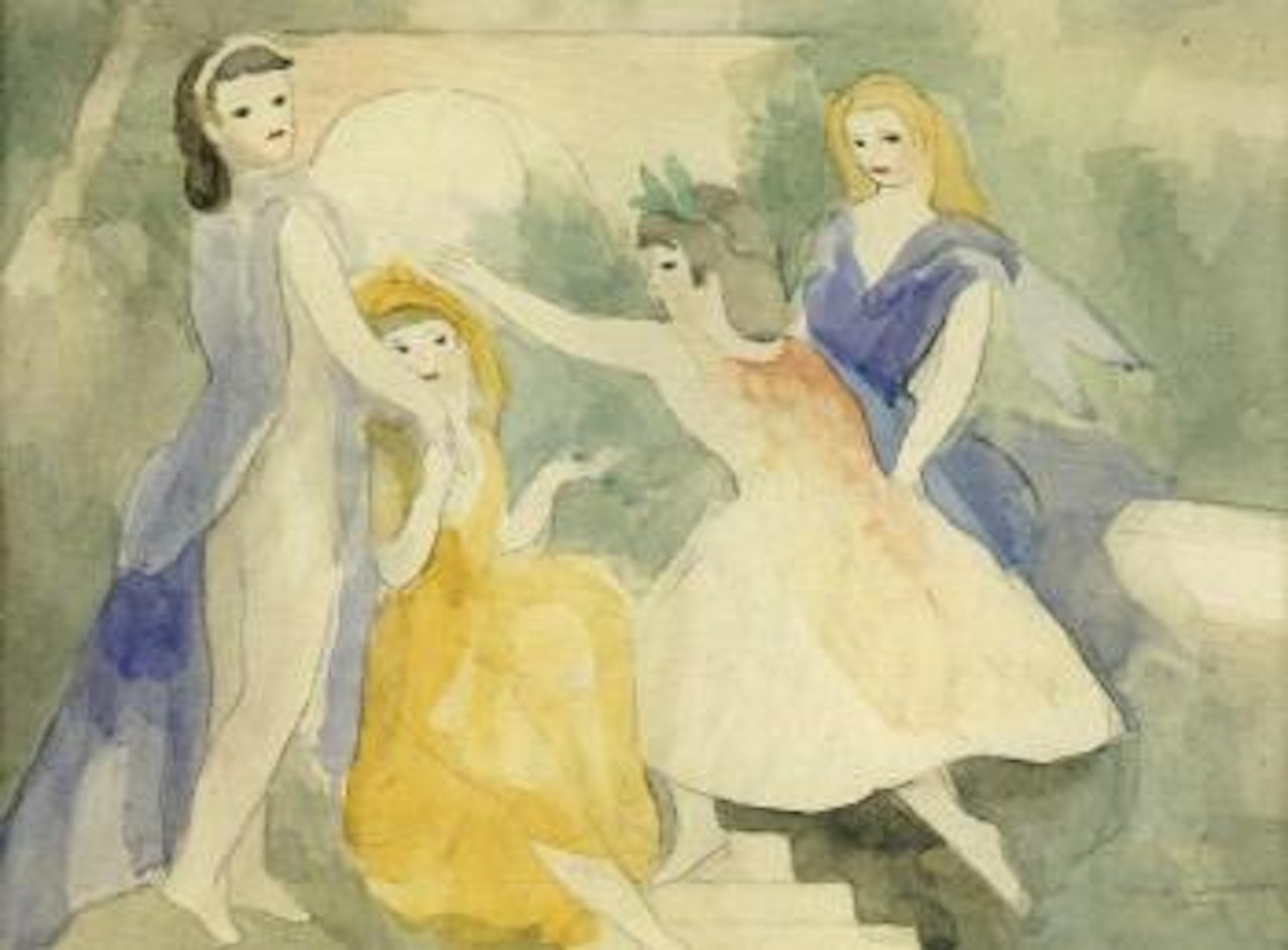 Le ronde des petites filles by Marie Laurencin