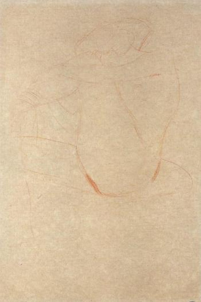 Studienzeichnung zur Dance by Gustav Klimt