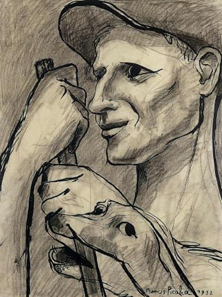 L'homme et son chien by Francis Picabia