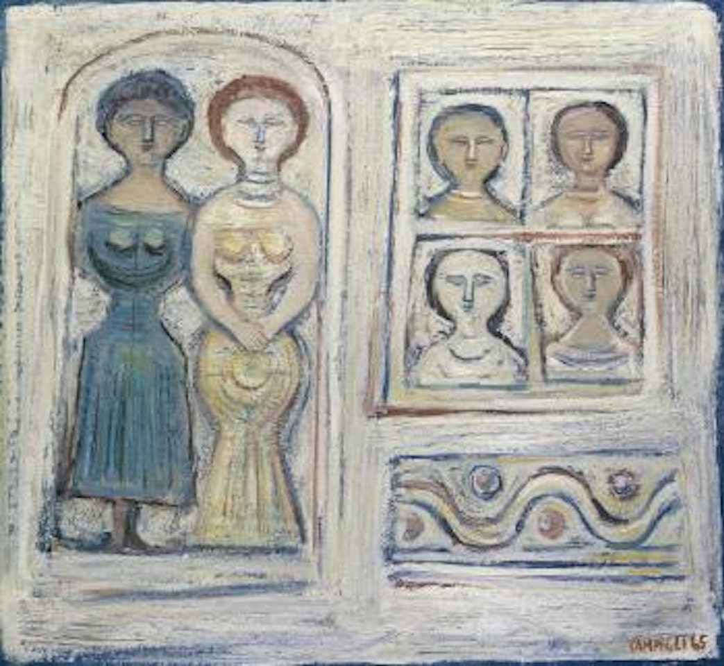 Portes et fenetres by Massimo Campigli