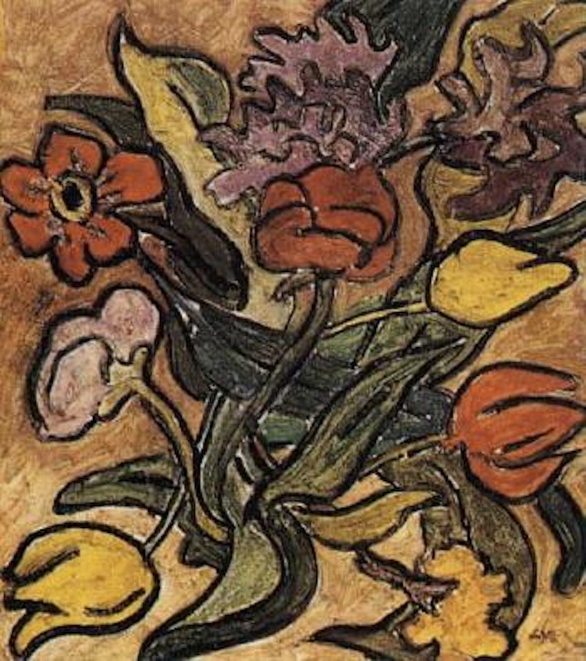 Composition aux fleurs by Louis Valtat